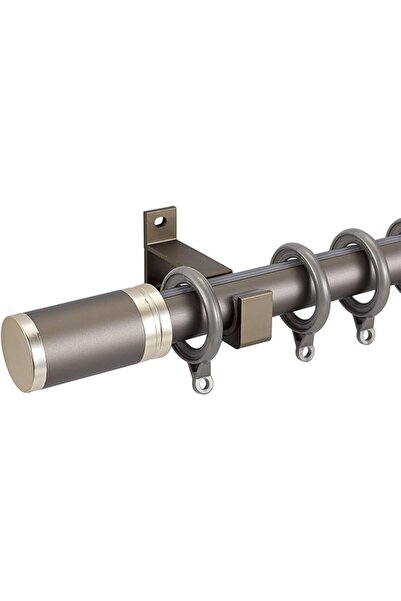 Generic Heavy Duty 440cm Adjustable Aluminum Alloy Curtain Rod - Includes Rem...