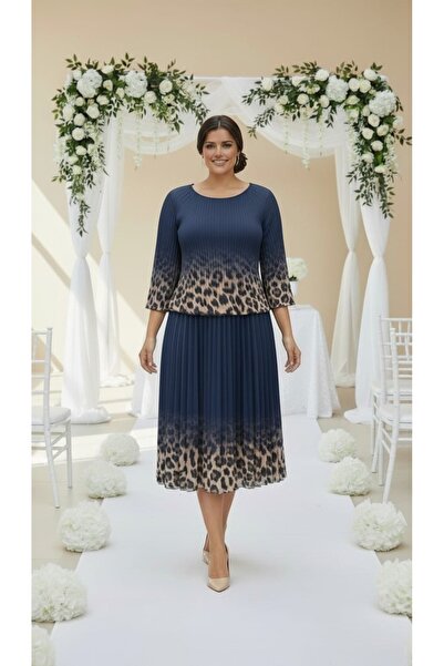 Fashimo Rochie midi cu aspect plisat cod ES11532