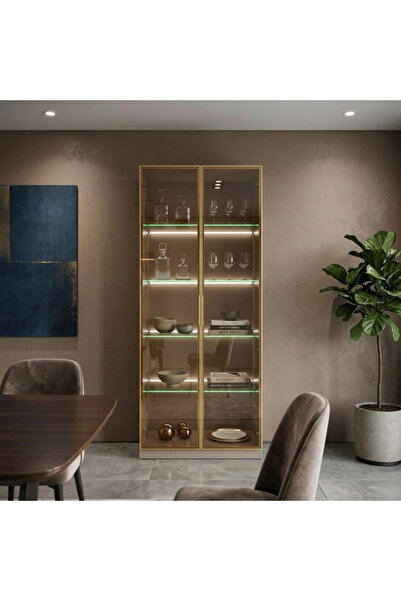 BEC5 Professional Design Modern Style Buffet Cabinet Led Furniture