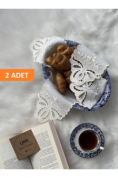 QBR Home 2 Perforated Bread Covers. Butterfly Model