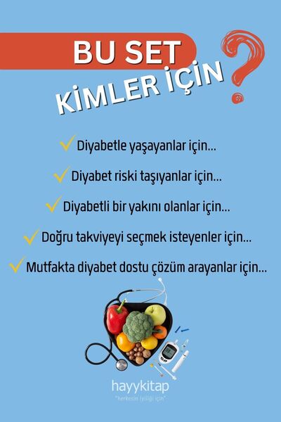 hayykitap Diyabetle Yaşam ve İyileşme Seti (5 Kitap) Karatay Mutfağı - Karatay Diyeti’yle Ve Diyabete Çözüm Var! - Özel Bes. İçin Tarifler - Ve Zayıflama Kürleri - Doğru Takviye Nasıl Seçilir