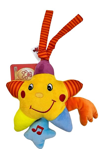 JPT Colorful Hanging Plush Star Baby Toy