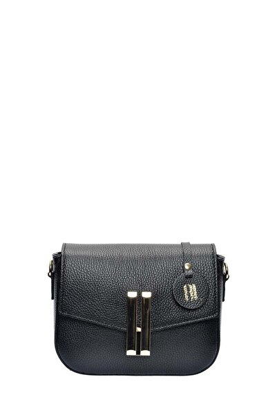 SimpleFind Anna Luchini Geanta piele -Carina-Negru,Geanta postas piele natura...