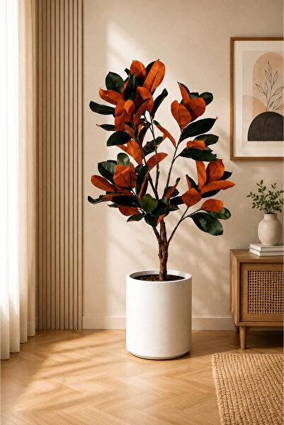 Generic Artificial Magnolia Plant 120cm Tall