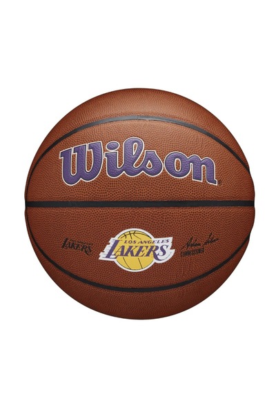 Wilson NBA TEAM ALLIANCE ΜΠΑΣΚΕΤ LA LAKERS ΜΕΓΕΘΟΣ 7 WTB3100XBLAL Μονόχρωμο