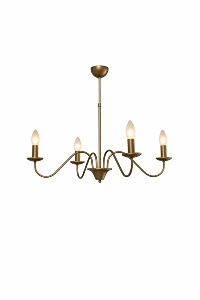 BSA LIGHTING VELA 4'LÜ ESKİTME MODERN AVİZE ( E14 DUYLU) KLASİK ŞIK AVİZE