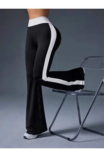 Beruflic Women's High Waist Flared Diver Leggings