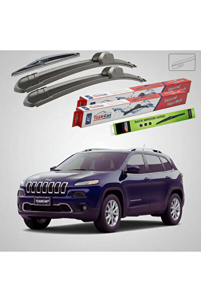 TEAMCAR Υαλοκαθαριστήρες Jeep Cherokee KL 2014-σήμερα |   Σετ Επίπεδων Εξαρτη...