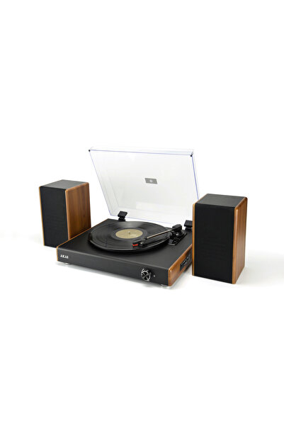 AKAI Stereo turntable with external speakers