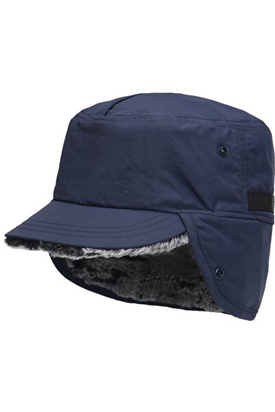 STARSTAR Winter earflap hat grey nylon waterproof ski aviator.