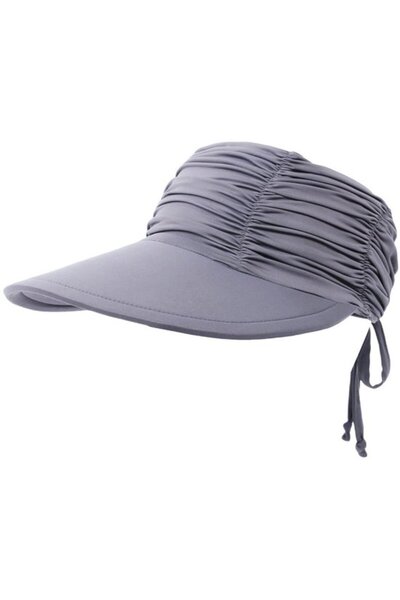 STARSTAR Sun hat 10cm brim 56-58cm open-top breathable for ponytails UV.