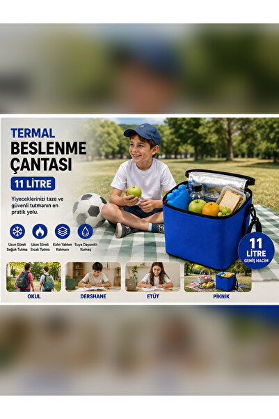 Vip Home Concept Market Ürünleri 11 Liter Thermal Lunch Bag Thermal Insulated...