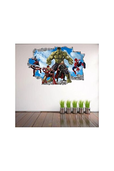 Generic Superhero Wall Decal - Peel And Stick Wall Decals, Removable Wall Dec...
