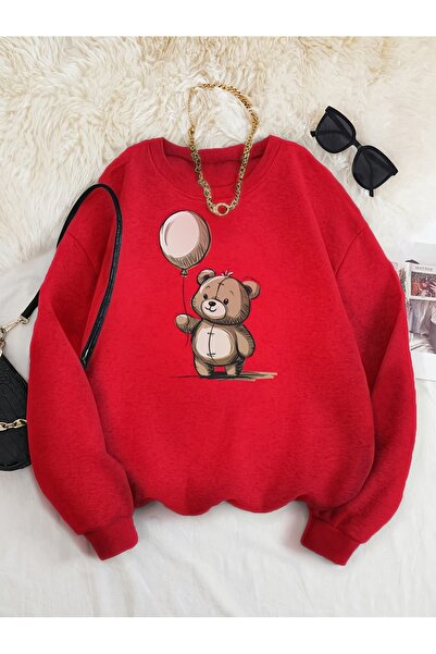uyguntarz Unisex Aybalon Printed Crew Neck Sweatshirt