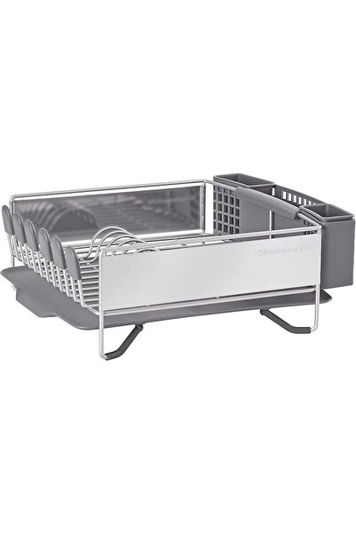 KitchenAid Culinary Tools KitchenAid KNS895BXGRA Compact Dish Rack, Stainless...