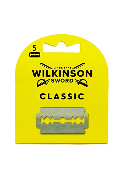 Wilkinson Sword Classic 5'li Jilet Paketi | Yaprak Jilet | Tıraş Bıçağı