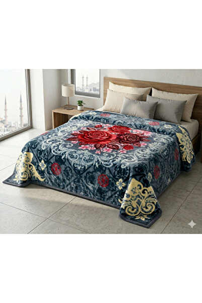 Generic Sine Mas Korean Nafir and Text Single Layer Blanket - Approx. 2 kg - ...
