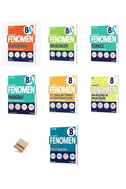 Fenomen Yayıncılık Fenomen LGS 8. Sınıf 2027 A Serisi Matematik Fen Türkçe İn...