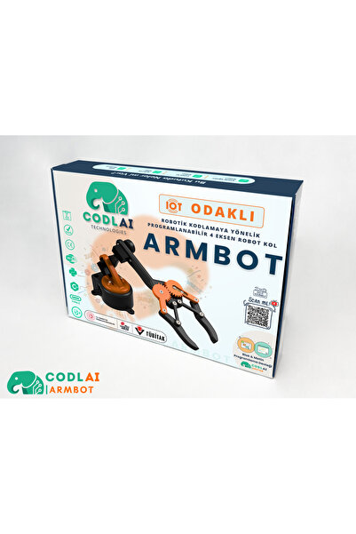 - ArmBot / Programlanabilir 4 Eksen Robotik Kol
