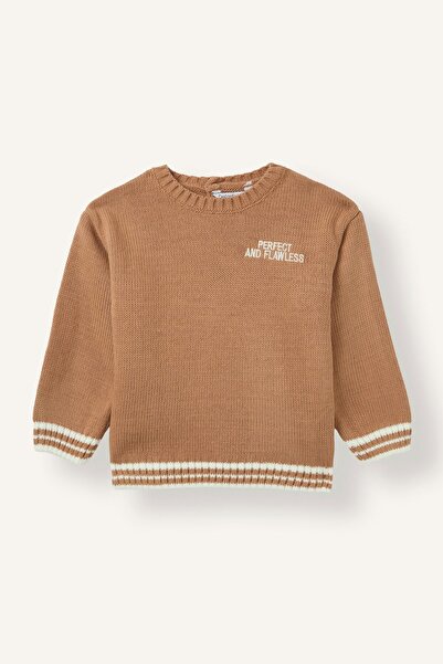 DeFacto Regular Fit Crew Neck Knitwear Sweater for Boys A3851A526Wn