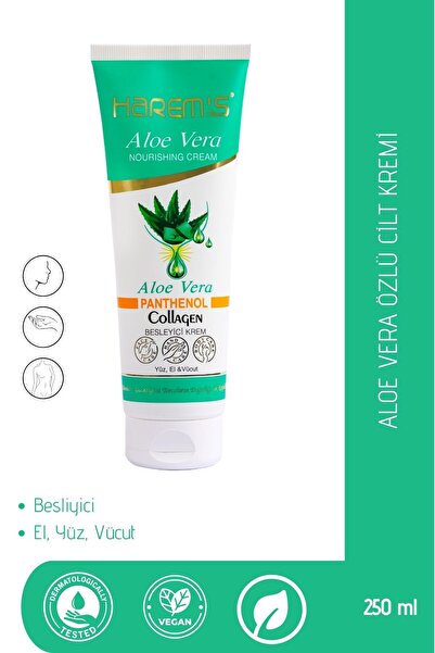 HAREM'S Harems Aloe Vera Extract Nourishing Tube Cream 250 ml