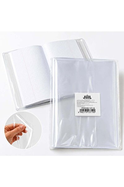 JML Copertă Transparentă A5 21.5×15cm, 12/set, pentru Caiete, din Plastic PVC...