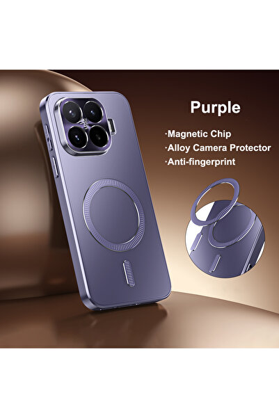 Choice7 Xiaomi 17T Pro Purple for Mi 17T Pro Mi 17T Case Magnetic Mag-safe Wi...