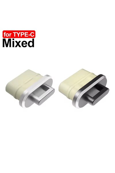 Choice4 2Pcs Mixed Anti-Dust Plug Charge Port DIY Dust Plug for iPhone 17 16 ...