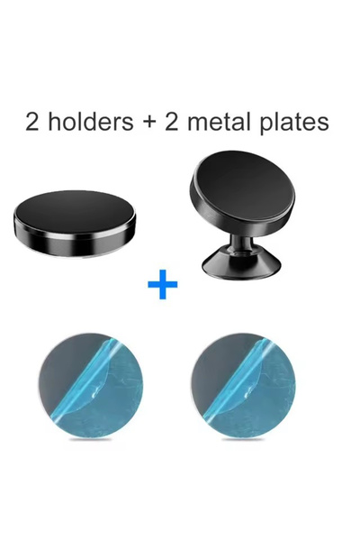 Choice3 Black Fixed Rotate Magnetic Car Phone Holder Magnet Mount Mobile Cell...