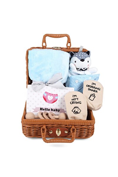 BYBEO 7 PCS Baby Gift Set, Newborn Baby Shower Gift for Boys Girls, Baby Gift...