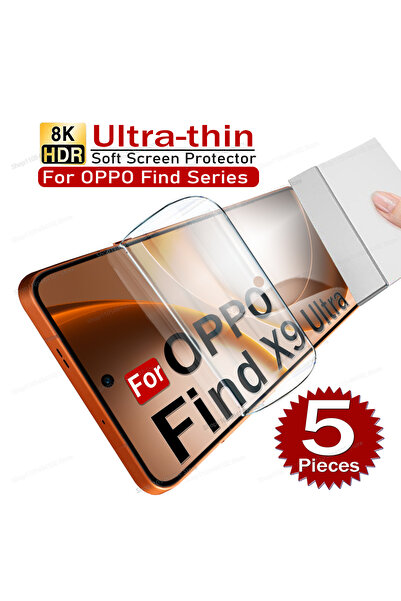 Choice10 OPPO Find X9 Ultra 5pcs Hydrogel Film 5Pcs For Find X9 X8 X7 Ultra X...