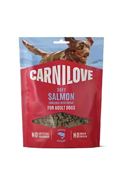 Carnilove Gustare pentru câini cu somon și cimbru, 200 g, semiumedă, pentru c...