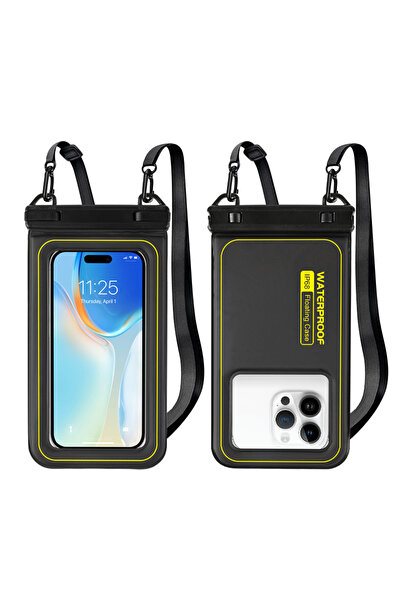 choice2 2PCS Black Haissky Floating Mobile Phone Waterproof Pouch For iPhone ...