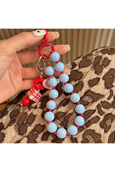 Choice 02 Dopamine Phone Strap Bag Decoration Anti-lost Lanyard Key Short Wri...