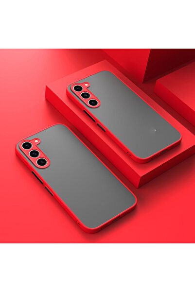 Choice53 A56 5G Red Luxury Armor Bumper Shockproof Phone Case For A16 A26 A36...
