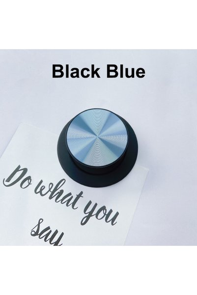 Choice12 1PCS Black Blue 1/2PCS CD Pattern Magnetic Phone Griptok Holder, Com...