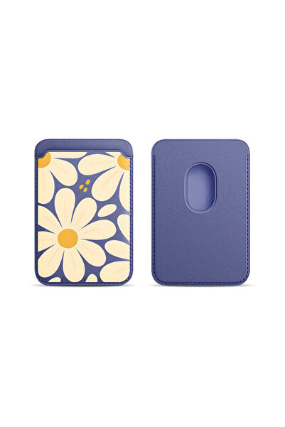 Choice12 ZT-ZXKB-KB319 Elegant Daisy Flower Pattern Card Holder Magnetic For ...