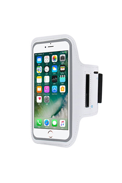 Choice3 WHITE XXL 7inch Mobile Phone Armband Outdoor Sports Holder Gym Runnin...