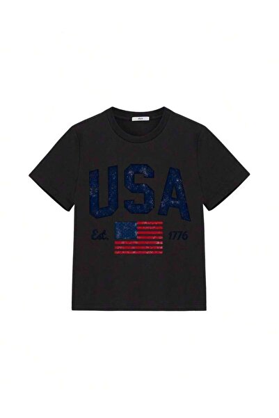 kai22 Unisex Patriotic T-Shirt, USA 1776 Vintage Shield Style, 250th Annivers...
