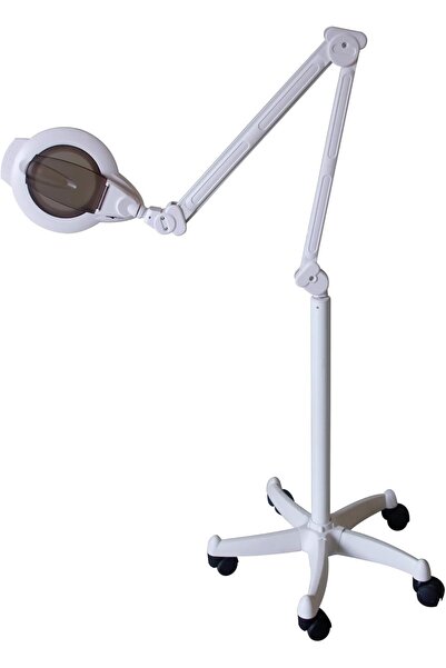Generic 8x Magnifying Lighted Floor Standing Magnifier Light Lamp, Adjustable...