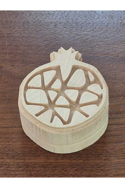 Lonicera Maison Tekstil 01 Nar Motifi Ahşap Baskı Kalıbı