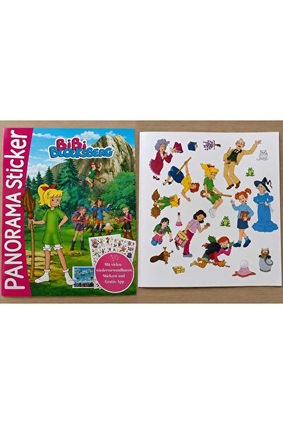 PANORAMA Revista BiBi Blocksberg, cu stickere reutilizabile