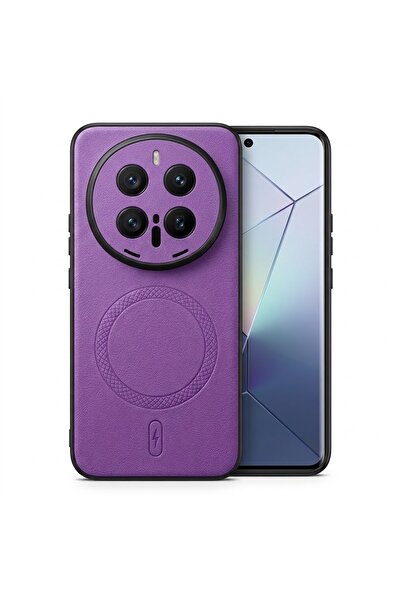 teknosepetim Magic 8 PRO için Magsafe İle Uyumlu Premium Deri Görünümlü Kılıf...