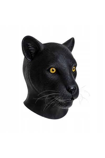 Korbi Mască de Halloween din latex Pantera Neagră