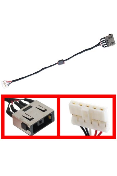 OEM Υποδοχή τροφοδοσίας DC για Lenovo G50-30 40 45 50 με καλώδιο 17 εκ. (Κωδ....