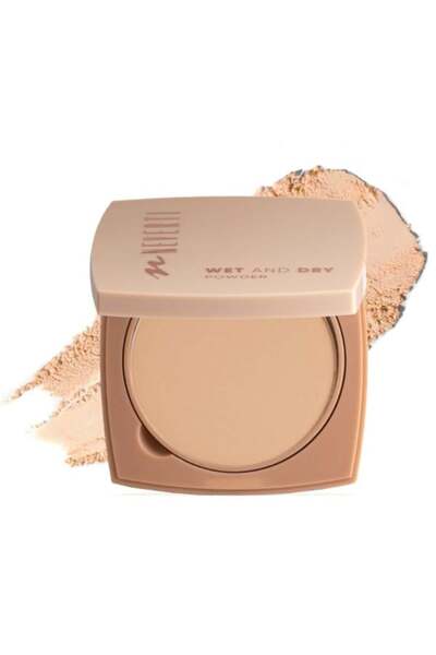 Neverti Nifferdy medium beige face pressed powder - 9gr | np201.006