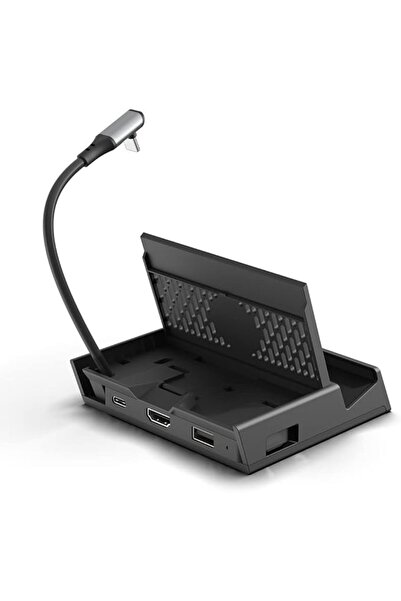 Skull & Co. SteamDock with Detachable USB Hub HDMI TV Adapter for Steam Deck,...