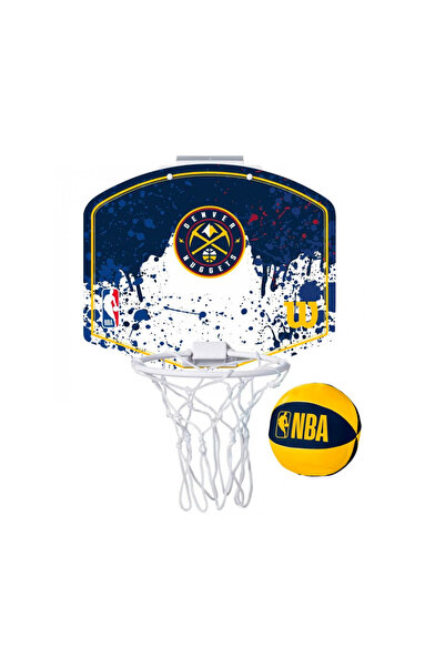 Wilson Μίνι Στεφάνη Ομάδας NBA Ντεν Νάγκετς WTBA1302DEN Μπλε