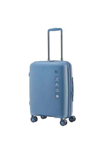 Guy Laroche Bαλίτσα καμπίνας 35 Χ 22 Χ 55cm PP Polypropylene 2890 Γαλάζιο