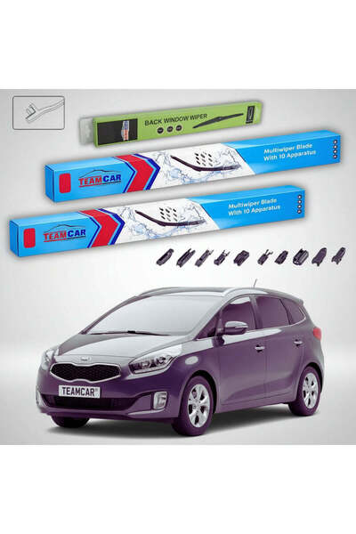 TEAMCAR Υαλοκαθαριστήρες Kia Carens IV RP 2013-σήμερα |   Σετ Εμπρός και Πίσω...